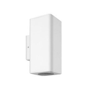 AD Luminaire - Wall Mount Spot Square-2XGU10/IP65/White Outdoor Luminaires